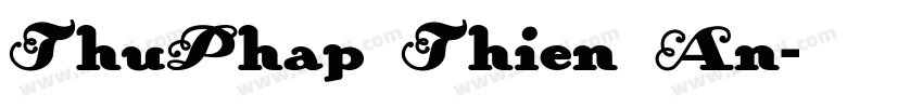 ThuPhap Thien An字体转换
